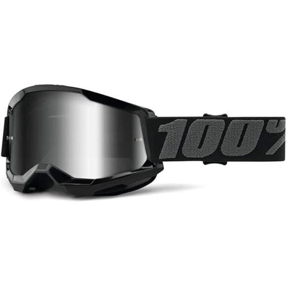 100% Strata 2 Sand Motocross & Mountain Bike Goggles - MX and MTB Racing - Picture 2 of 2